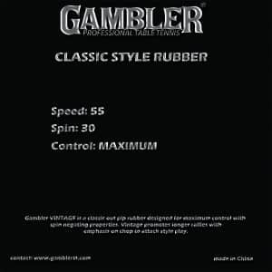 GAMBLER VINTAGE BACK